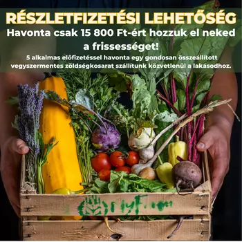5 alkalmas havi zöldségkosár kóstoló - Balatonberény