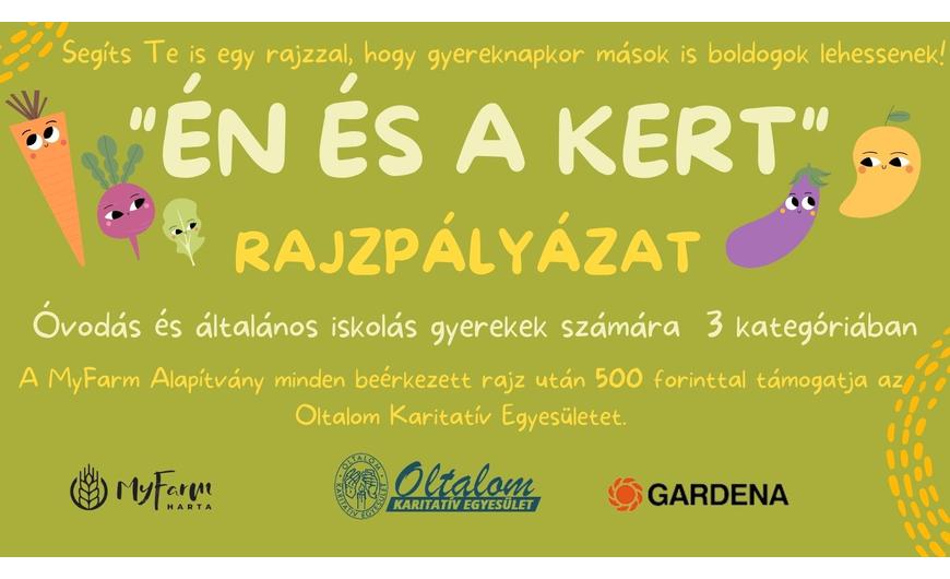 Indul az első MyFarm gyereknapi rajzpályázat "Én és a kert" témában!